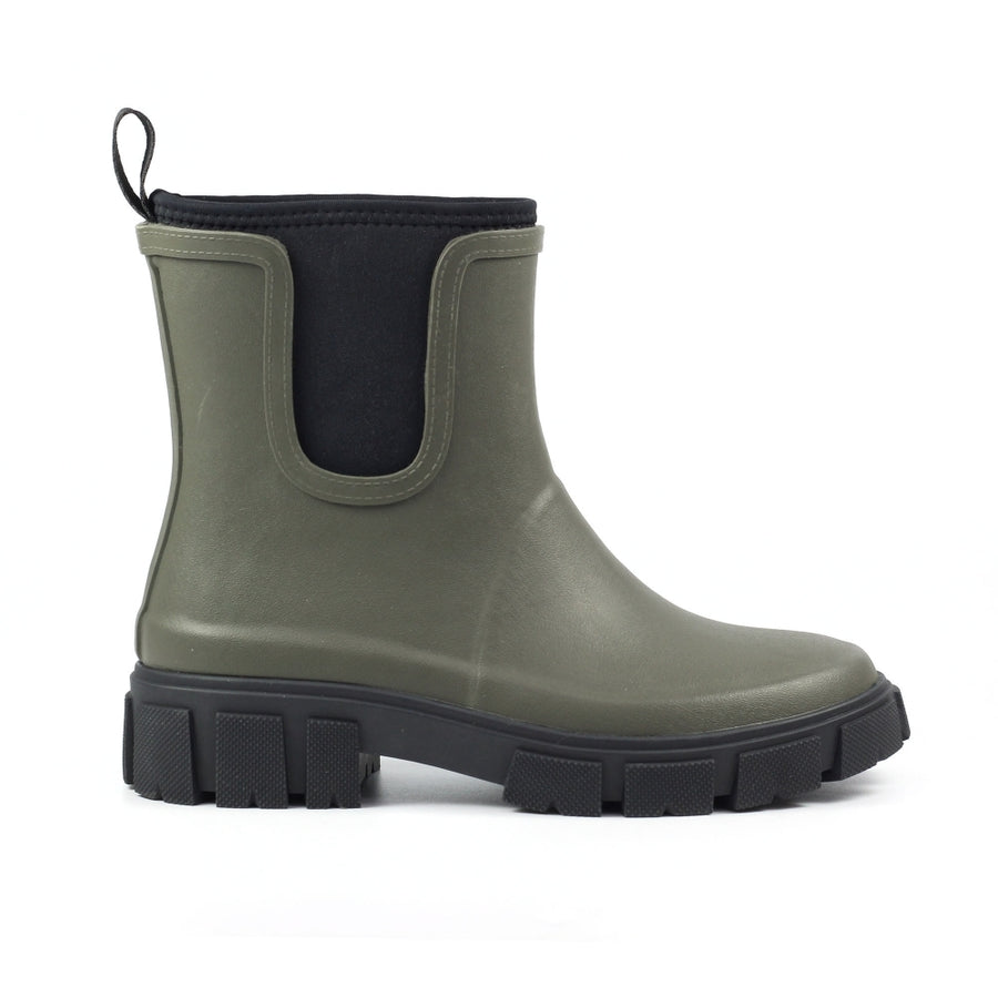 Lazy Dogz Lake Olive Ankle Wellies