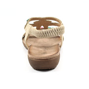 Lunar Mariella Beige Beaded Sandals