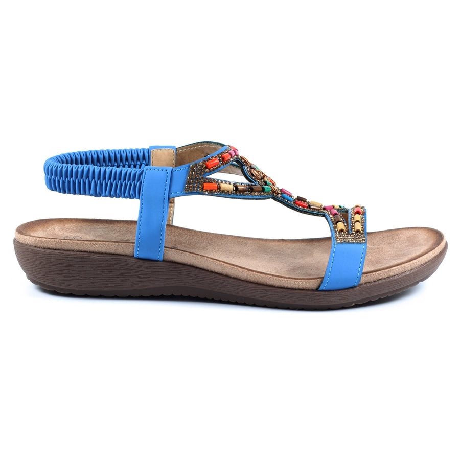 Lunar Mariella Blue Sandals